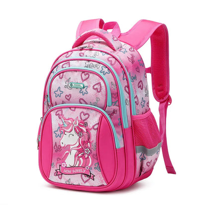 School Bags for Kids Backpack for Boys Elementary Kindergarten Preschool School Bag 14 inch Multifunctional Cute Large Capacity