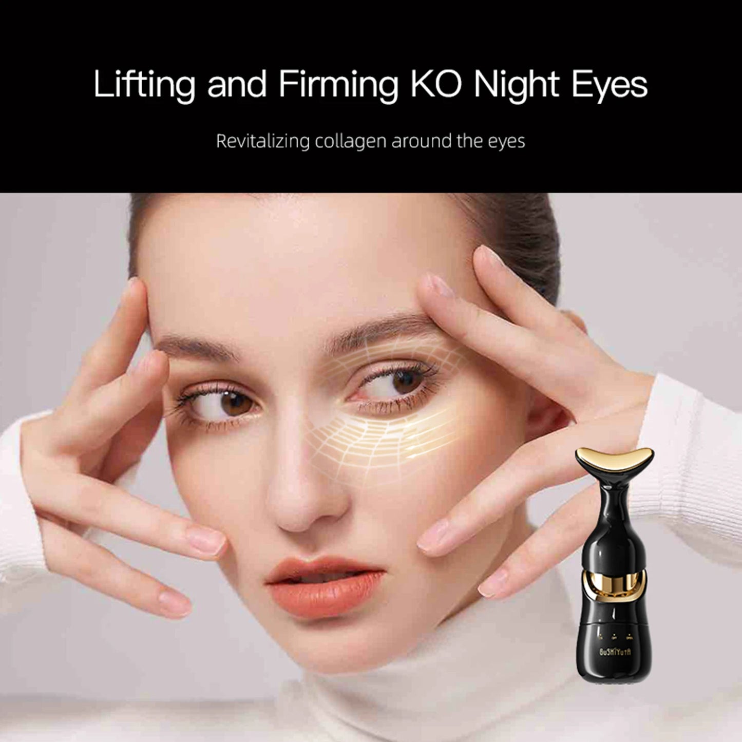 3 Heads Skin Care Facial Firming Massager Multifunction Skin Care Face Sculpting Tool for Women Daily Skin Care Routine