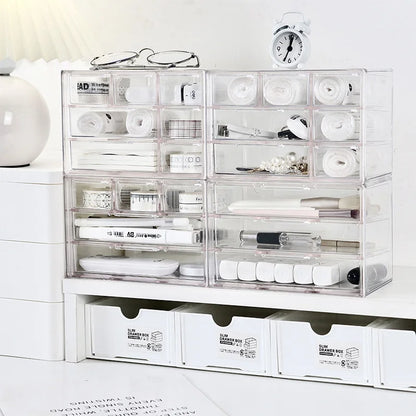 Cosmetics Organization Storage Box Multifunctional Skin Care Product Box Cosmetics Jewelry Storage Makeup Box