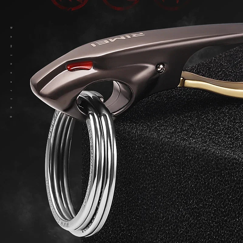 Key Chains Car Keyring Zinc Alloy Men's Special Waist Pendant Leisure Metal Keychain Leopard Head  Key Chains Keychain