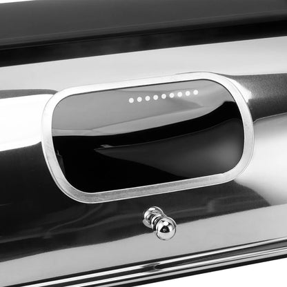 Bread Bin Bread Box Bread Holder Storage Container With Small Window for Kitchen Countertop Iron Bread Bin Bread Storage Holder