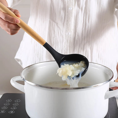 12Pcs Silicone Cooking Utensils Set For Non-stick Cookware Black Kitchen Cuisine Outils Cookware Heat Resistant Accessoires