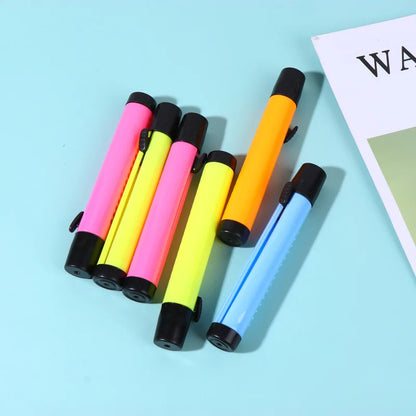 6 Pcs Chalk Holder Storage School Supplies Kid Teaching Materials Clip Child Water Soluble