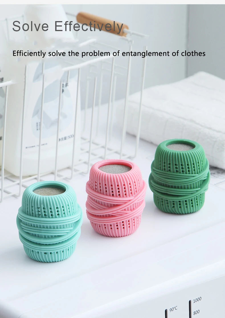 Reusable Clothes and Hair Cleaning Tool, Pet Hair Remover, Washing Machine Cat Hair Catcher, Laundry Ball, Silicone