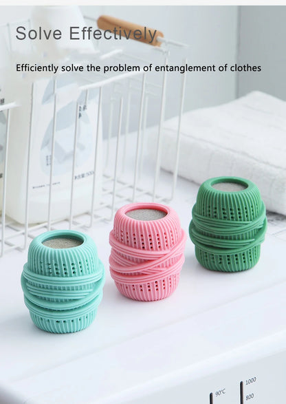 Reusable Clothes and Hair Cleaning Tool, Pet Hair Remover, Washing Machine Cat Hair Catcher, Laundry Ball, Silicone