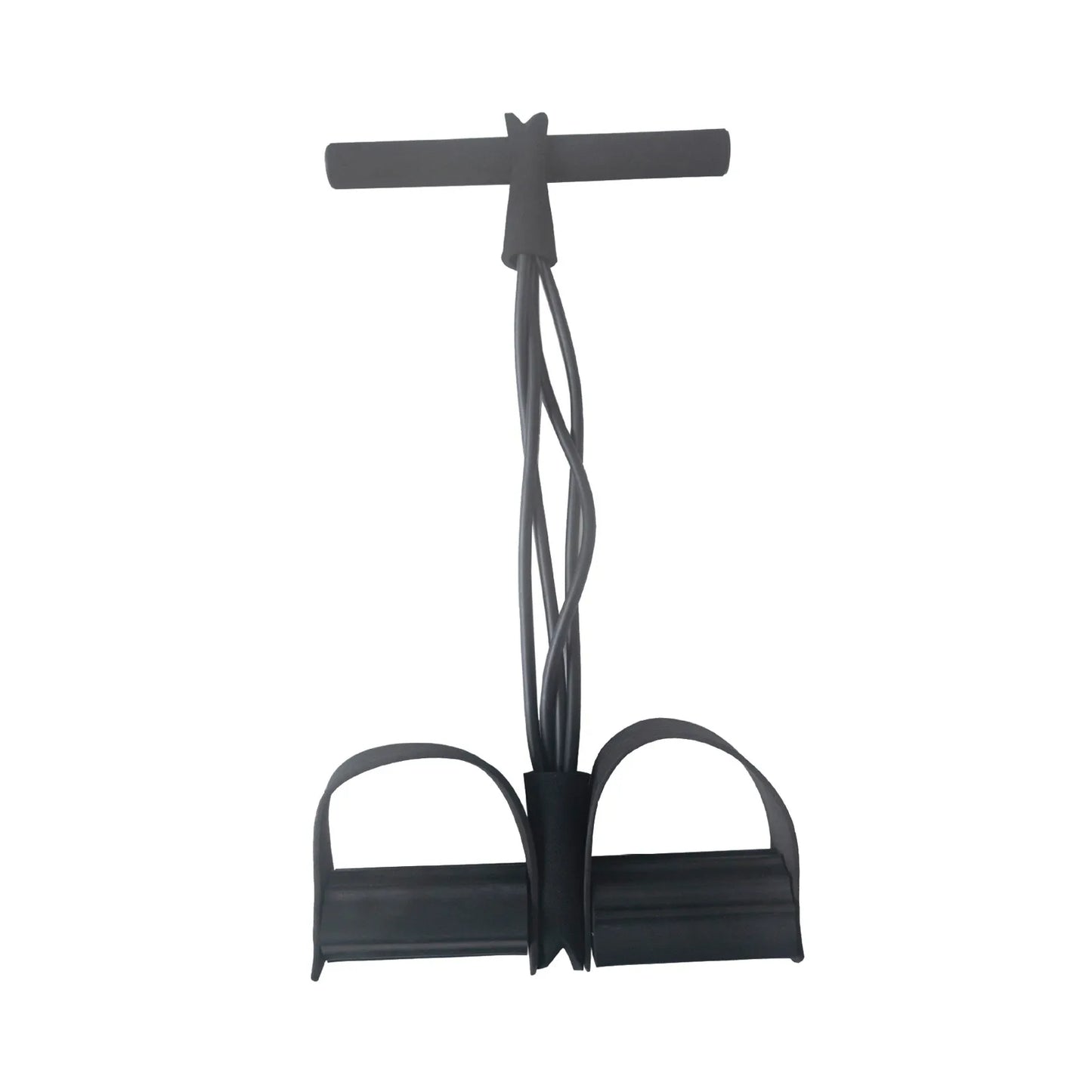 Four-Tube Pedal Tensioner Multi-Functional Household Fitness Equipment Yoga Abdominal Strengthening Elastic Band Tension Rope