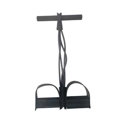 Four-Tube Pedal Tensioner Multi-Functional Household Fitness Equipment Yoga Abdominal Strengthening Elastic Band Tension Rope