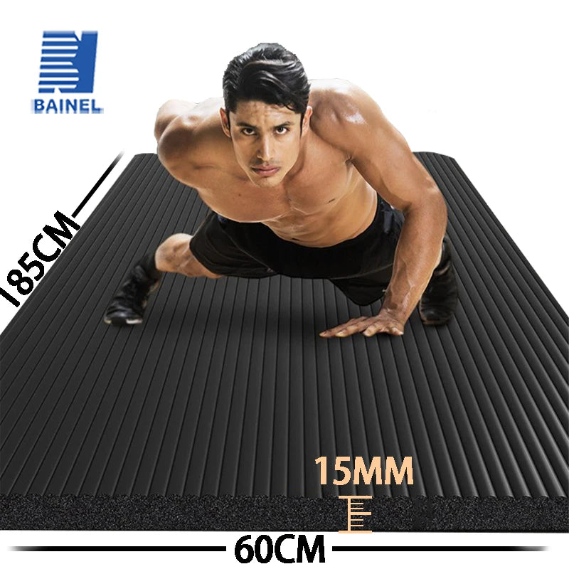 Yoga Mat Anti-skid Sports Fitness Mat Thick NBR Comfort Foam Yoga Matt For Exercise Yoga And Pilates Gymnastics Mat