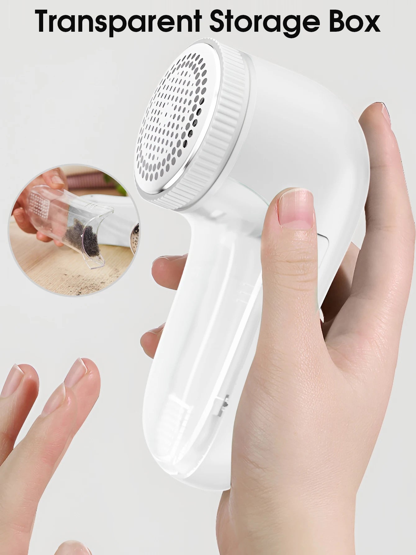 Electric Lint Remover For Clothes Fuzz Pellet Sweater Fabric Hair Ball Trimmer Portable Rechargeable Detachable Cleaning