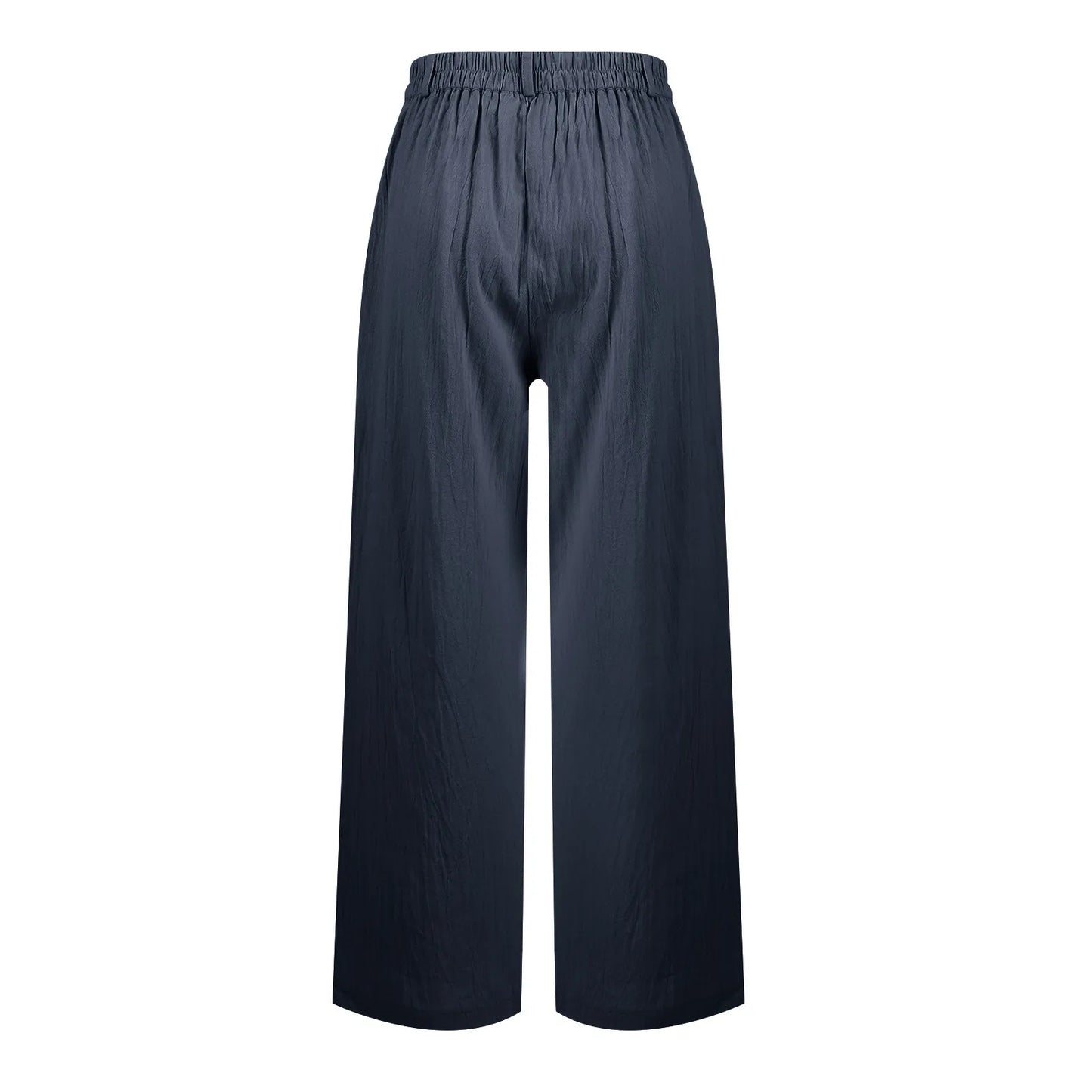 Womens Casual Wide Leg Pants High Waisted Button Down Straight Long Trousers Palazzo Pants Elegant Woman Flared Pants Youthful