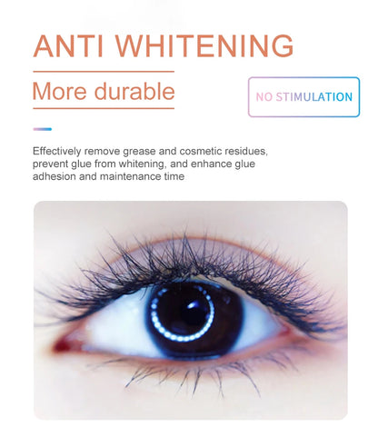 Lash Super Concentrate Mousse Eyelash Shampoo Gentle Cleansing Grafting Foam Extension l Makeup Tools Supplies Shampoo Brush Set