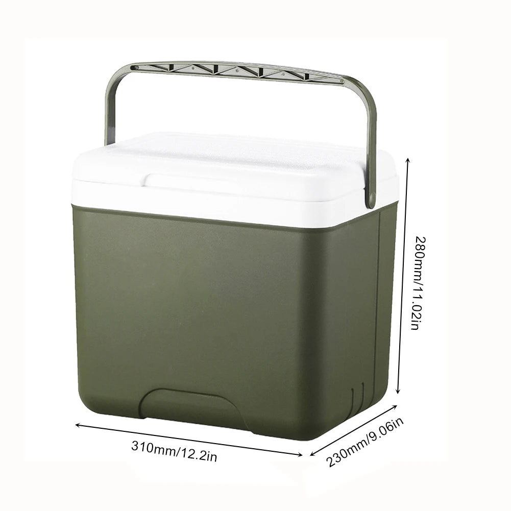 13/6L Camping Ice Box Outdoor Fridge Cooler 18L Large Capacity Portable Ice Bucket Incubator Refrigerator Car Fresh-Keeping