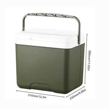 13/6L Camping Ice Box Outdoor Fridge Cooler 18L Large Capacity Portable Ice Bucket Incubator Refrigerator Car Fresh-Keeping