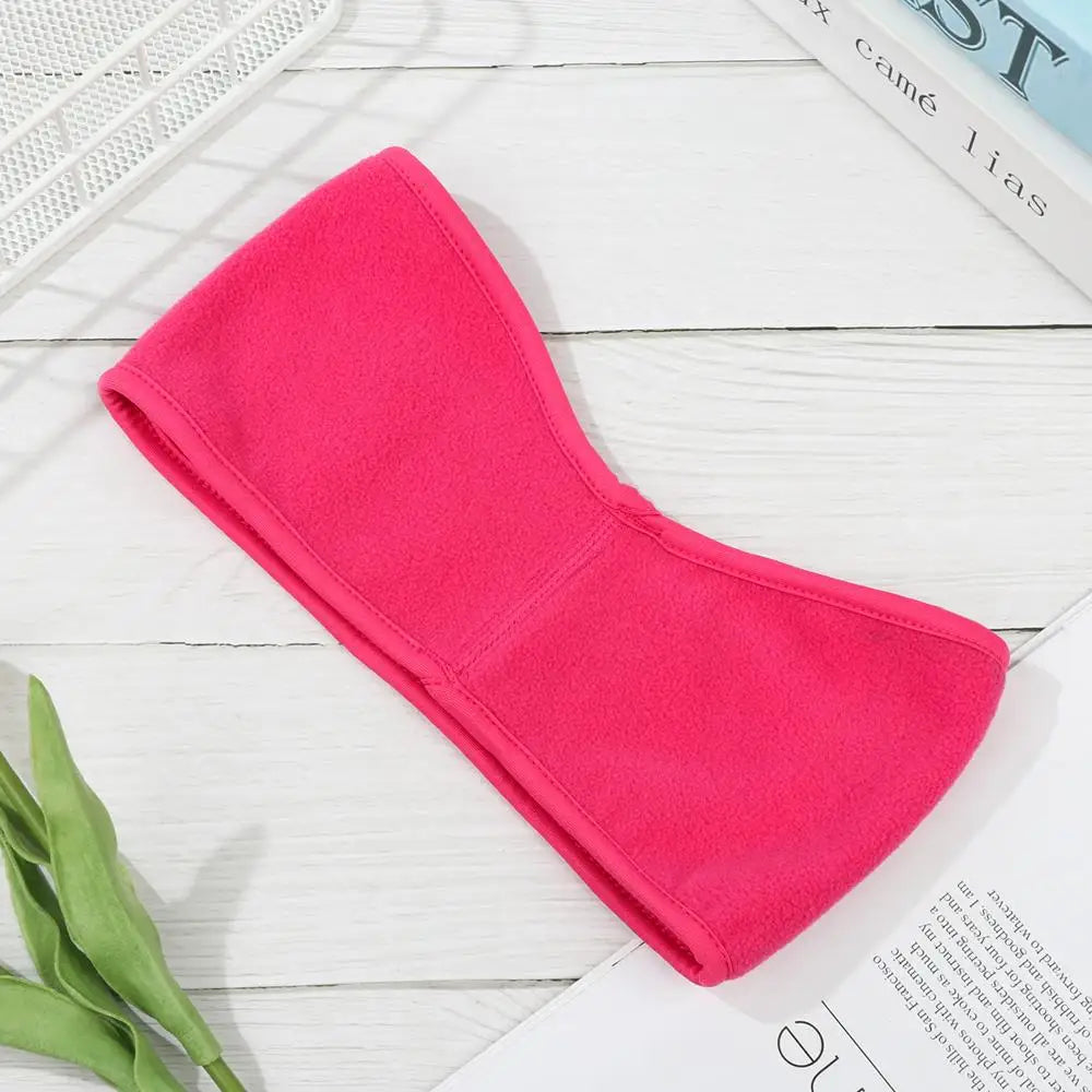 1Pcs Fleece Ear Warmer Muff Winter Headband Ear Muffs Headband for Men Women Running Skiing Outdoor Sports Supplies
