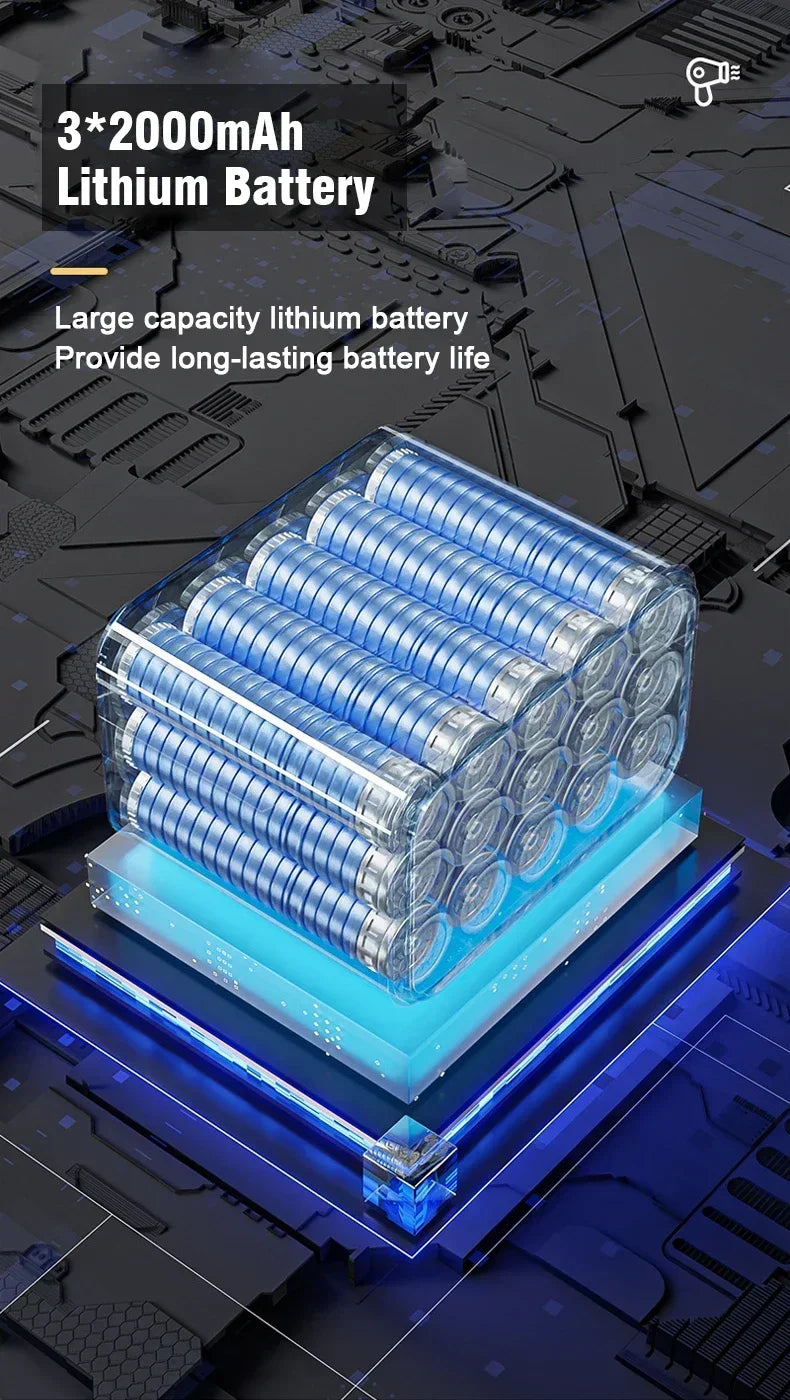 2024 12000Pa Wireless Hand-Held Vehicle Vacuum Handheld Mini Portable Robot Cleaner For Car Home Desktop Keyboard Cleaning