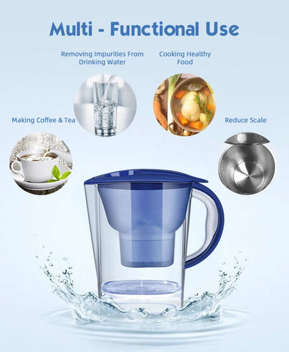 Water Purifier, Household Kitchen Activated Carbon Water Filter, Portable Water Purifier, Tap Water Filter, Kitchen Tool, Water