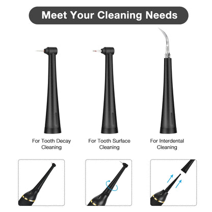LED Electric Sonic Scaler Toothbrush Set Stains Dental Calculus Remover Tooth Cleaner Teeth Whitening Oral Irrigation Care Tools
