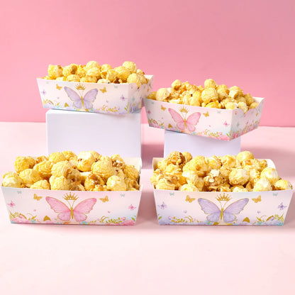 Butterfly Party Snack Tray Butterfly Birthday Party Decoration Kids Girls Birthday Party Supplies Baby Shower Party Decoration