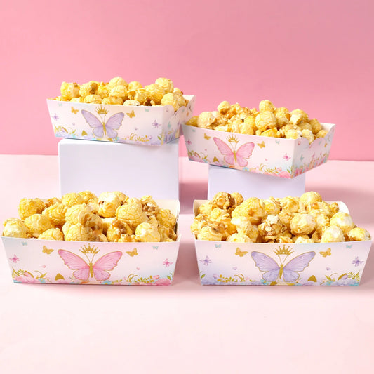 Butterfly Party Snack Tray Butterfly Birthday Party Decoration Kids Girls Birthday Party Supplies Baby Shower Party Decoration