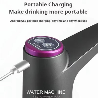 Automatic Water Press Household Barreled Water Electric Water Pump USB Rechargeable Mineral Water Pump Portable Water Dispenser