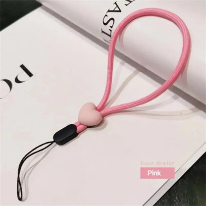 New love Mobile Phone Phone Strap Colorful Adjustable Short Wrist Strap Elastic Mobile Phone Lanyard Phone