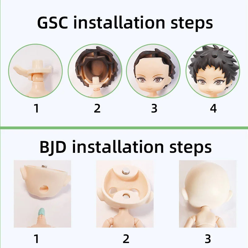 Obitsu 11 Doll Toys YMY Body Suitable for GSC Head Ob11 BJD Body Spherical Joint Doll Toy Hand Set Accessories