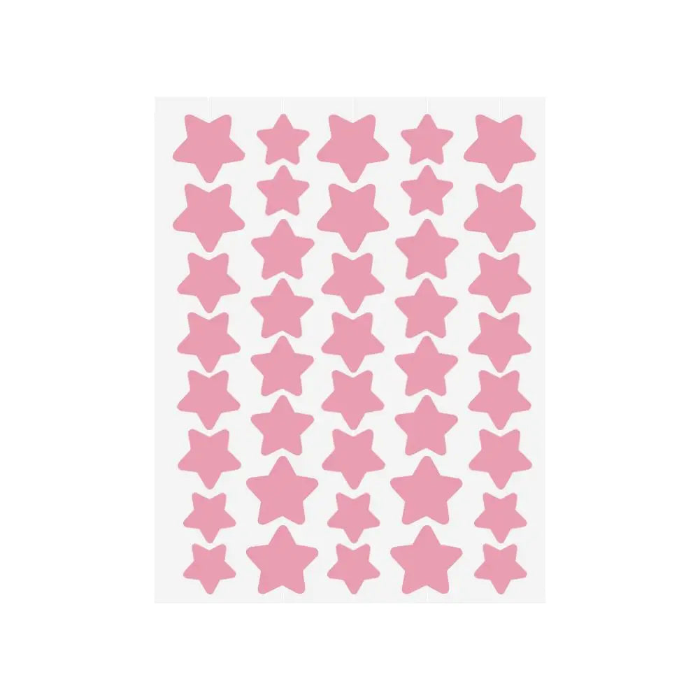 40pcs Colorful Star-Shaped PE Pimple Patches - Cute and Invisible Pimple Cover Stickers for Pimple Removal