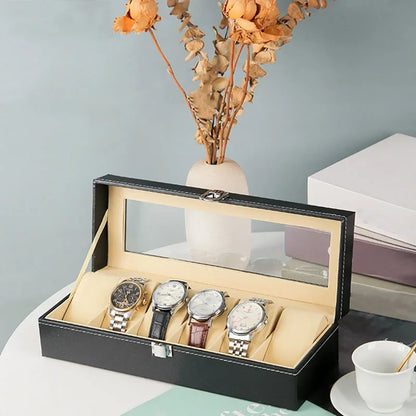 Simple Watch Storage Box, PU Leather Watch Box, Watch Storage Box, Watch Display Box, Watch Storage Box, Watch Collection Box