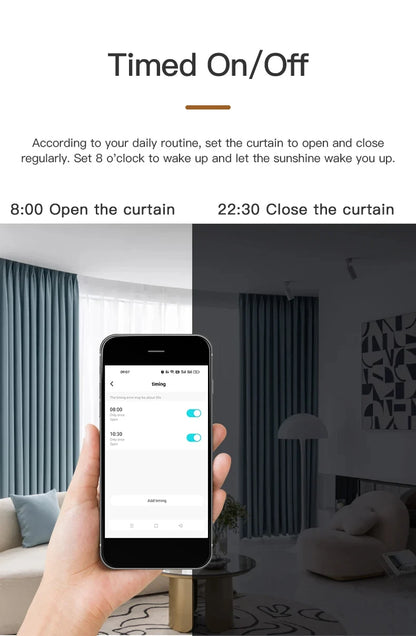 smart curtain opener WIFI/BL Smart Curtain robot Motor Roman Rod Rail Automatic Curtain Electric Curtain robot Remote Control