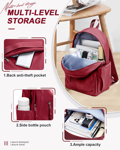 Schoolbag, lovely backpack for junior high school students, leisure backpack for female college students, short-distance travel