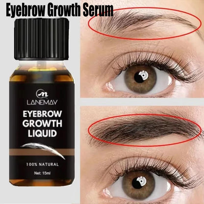 Eyebrow Growth Serum Eyelash Hair Growth Anti Hairs Loss Product Prevent Baldness Fuller Thicker Lengthening Eyebrow Makeup
