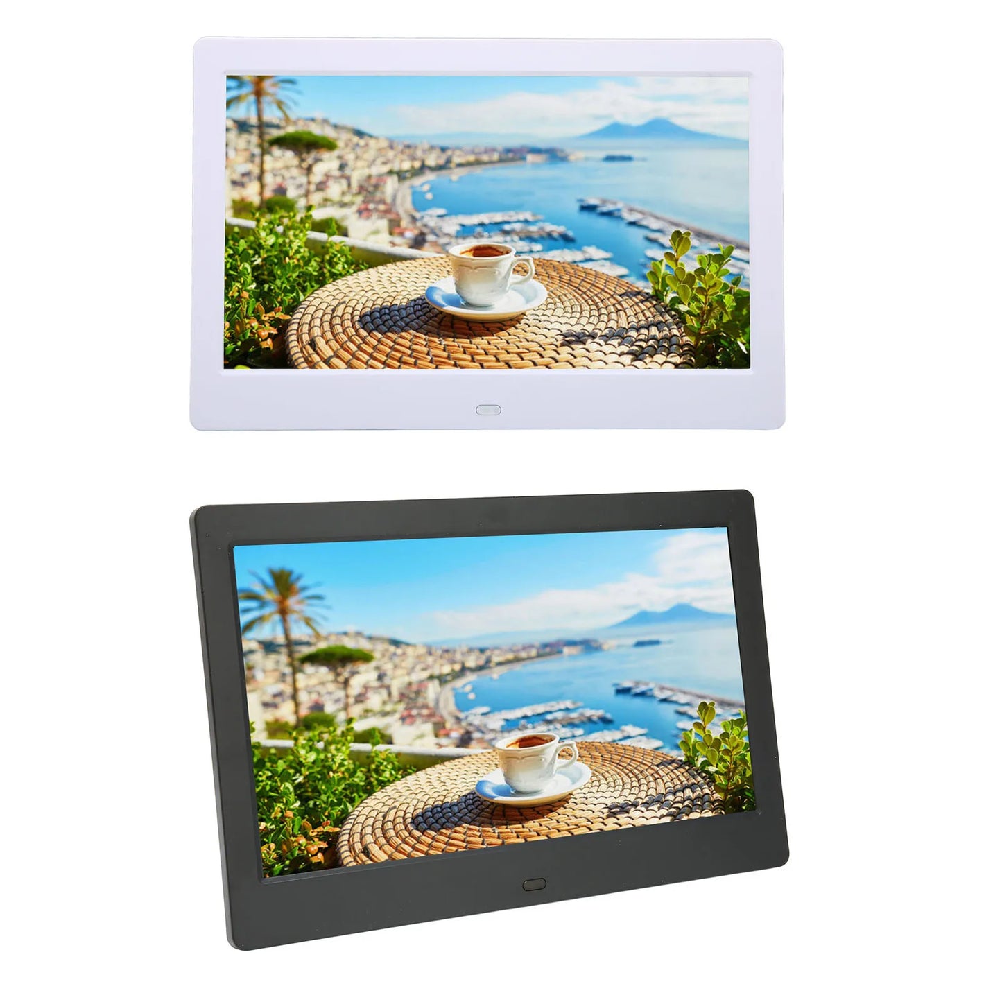 Digital Photo Frame HD 10.1 Inch 1024x600 LCD Display Smart Electronic Picture Frame with Remote Control Digital Picture Album