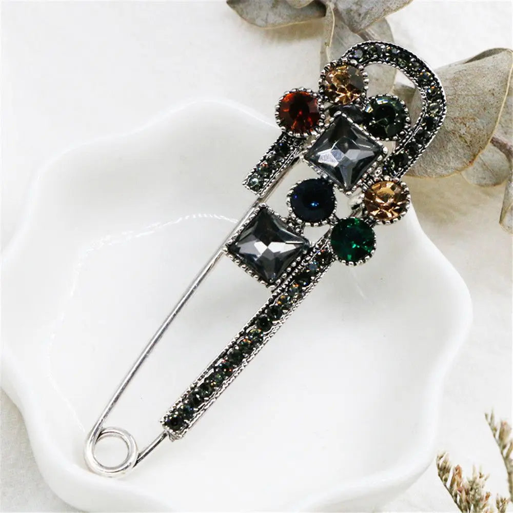 Fashion Clothing Accessories Sweater Brooch Rhinestone Pin Alloy For Women|Girls