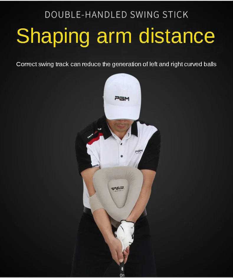 PGM Golf Posture Corrective Arm Action Golf Arm Corrector Golf Swing Trainer PVC Inflatable Posture for Golfer Gift JZQ001
