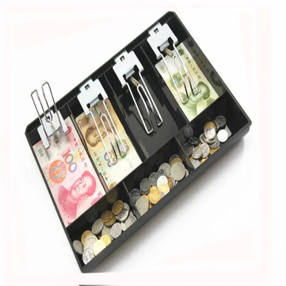 Money Counter Case Store for Cash register box 3/4/5compartments Cashier Box Cash Register Box Coin Drawer box Cash Drawer Tray
