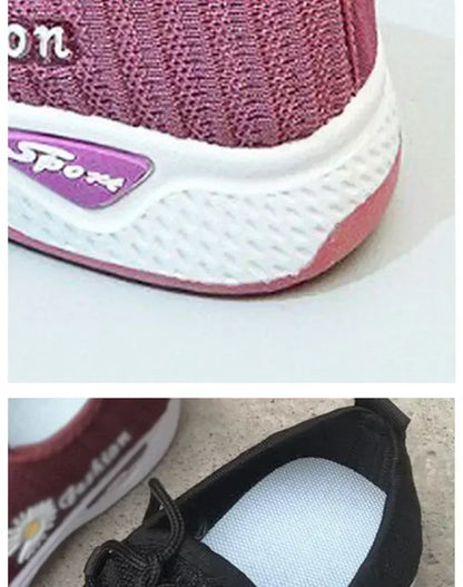 2025 Fashionable Lightweight Women's Spring/Autumn Flats: Comfortable Casual Single Shoes in Cotton Fabric womens shoes