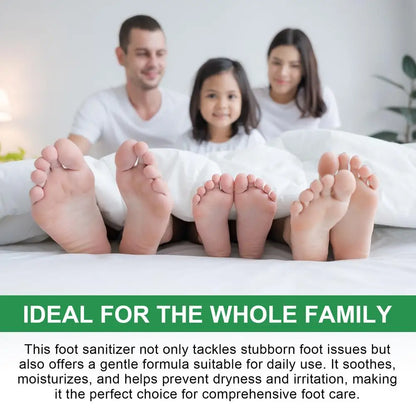 100ml Foot Deodorization Spray Removal Odor with Tea Tree Oil Foot Sanitizer Spray Moisturize Foot Drying Foot Odor Deodorant