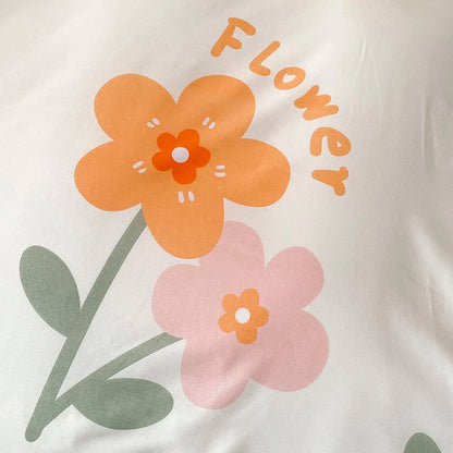 Bedding Set for Girl Boy Bedroom KIDS Modern Comforter Duvet Cover Flat Sheet Pillowcase  Home Textile Soft Bed Linen