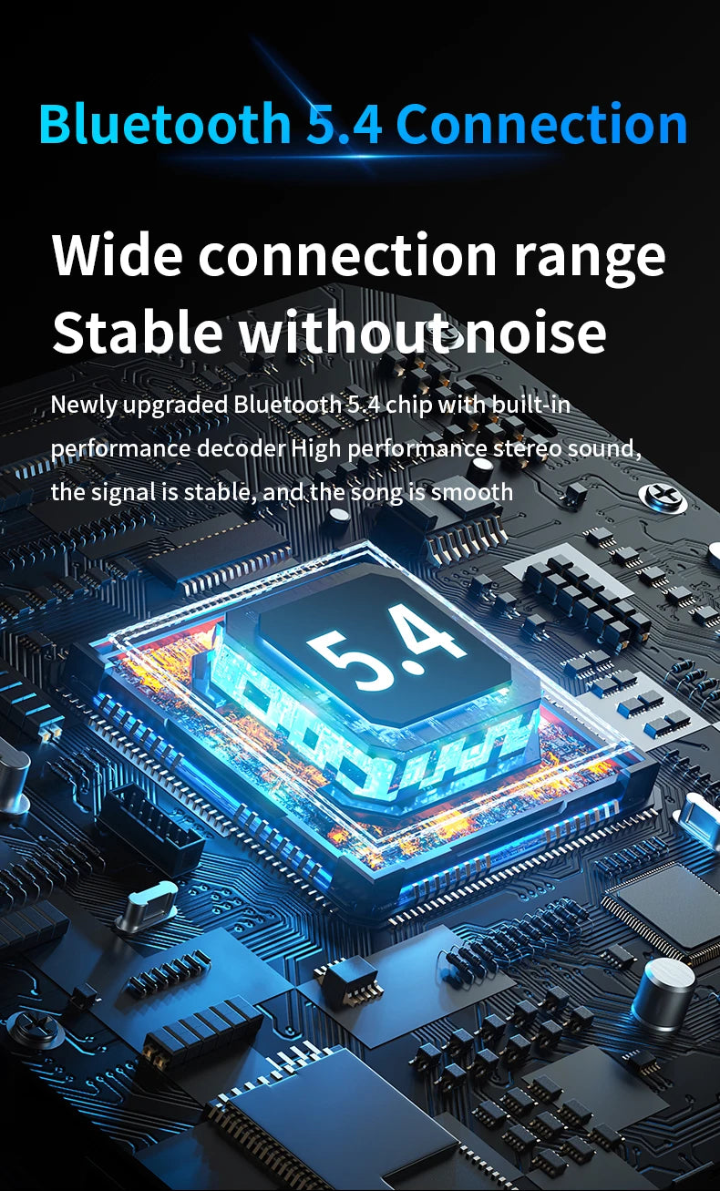 Bluetooth 5.4 Car Transmitter Receiver Handsfree Call Car Kit Mini USB Power Auto Wireless Audio Adapter For Fm Radio