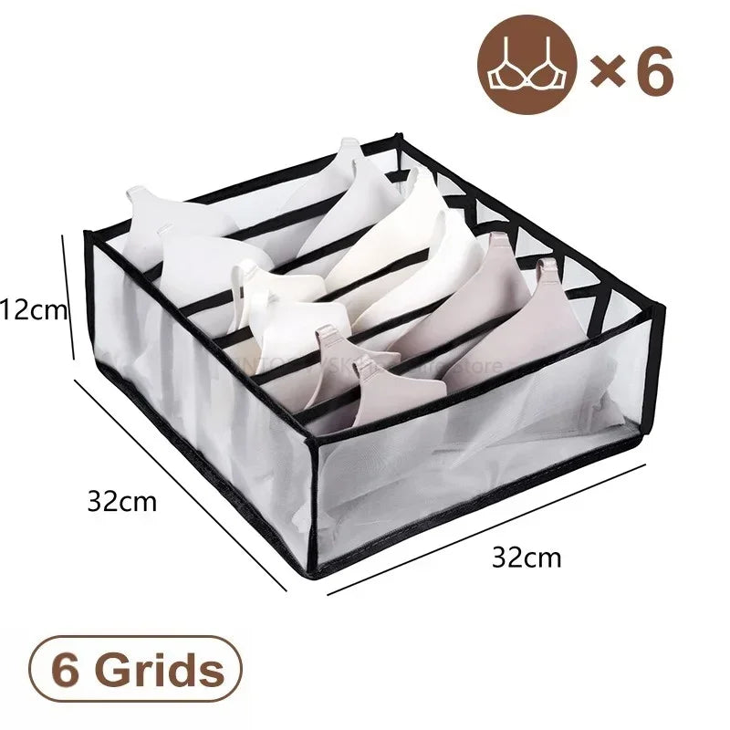 Closet Organizer Underwear Organizer For Wardrobe Clothes Organizers Cabinets Drawer Organizers Bra Socks Storage Organizer Box