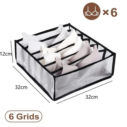 Closet Organizer Underwear Organizer For Wardrobe Clothes Organizers Cabinets Drawer Organizers Bra Socks Storage Organizer Box