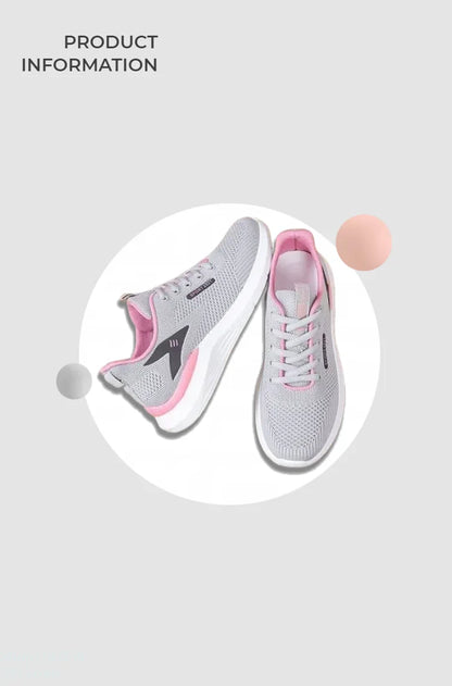 The women's walking shoes have a soft and slip-resistant sole making them perfect for stylish runners.Breathable and comfortable