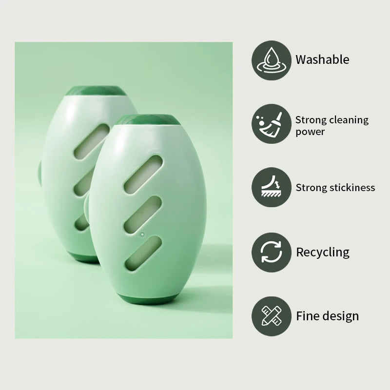 Washable Lint Remover Clothes Roller Pets Hair Remover Dust Remover Eliminator Brush Cleaning Hair Sticky Cleaning Tools