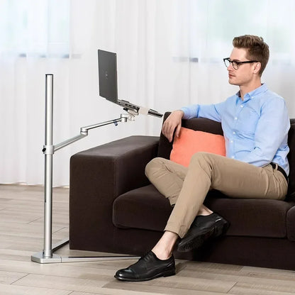 The laptop stand movable suspended and adjustable and the lazy reading stand standing Laptop Parts Accessories Office equipment