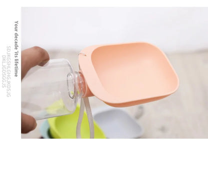 Dog Travel Water Bottle Portable Pet Dog Water Bottle Drinking Water Feeder for Dog Cat Outdoor Water Bowl Bottle Pet Supplies