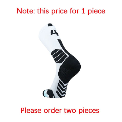 Sports Basketball Socks Professional 1pc Football Sock Men's Cycling Soccer Socks Running Sock Calcetines Customized Number 0-9
