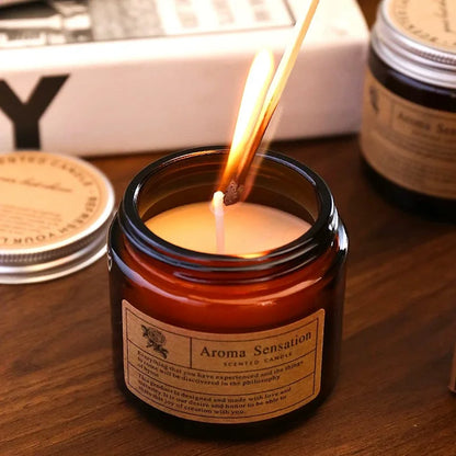 Scented Candles Smokeless Soy Candle Essential Oil Aromatic Candle Luxury Decoration Candle Wedding Gifts Party Home Decoration