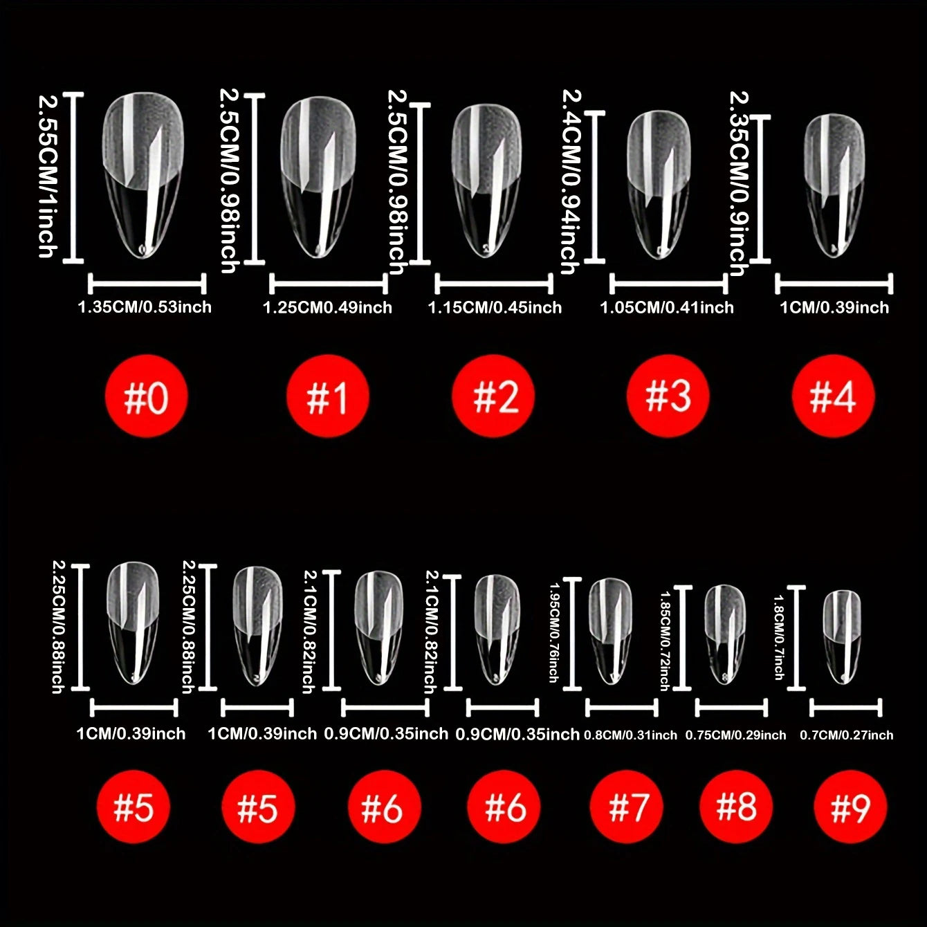 240PCS Short Almond Nail Tips Soft Gel Pre-Shaped Acrylic Nail Tips Half Matte Full Cover Nail Tips Clear Gelly Press on Nail