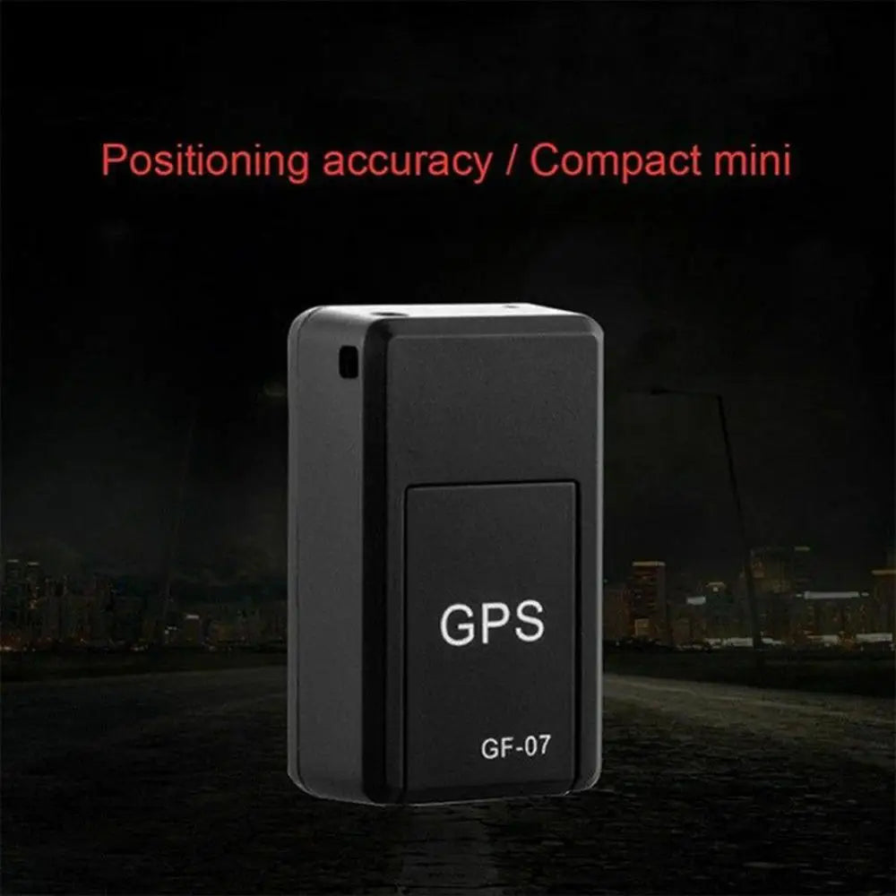 Powerful Magnetic GPS Car Tracker GF-07 for Vehicles, Motorcycles, Bikes & Pets - Real-Time GSM/GPRS Locator &Positioning Device