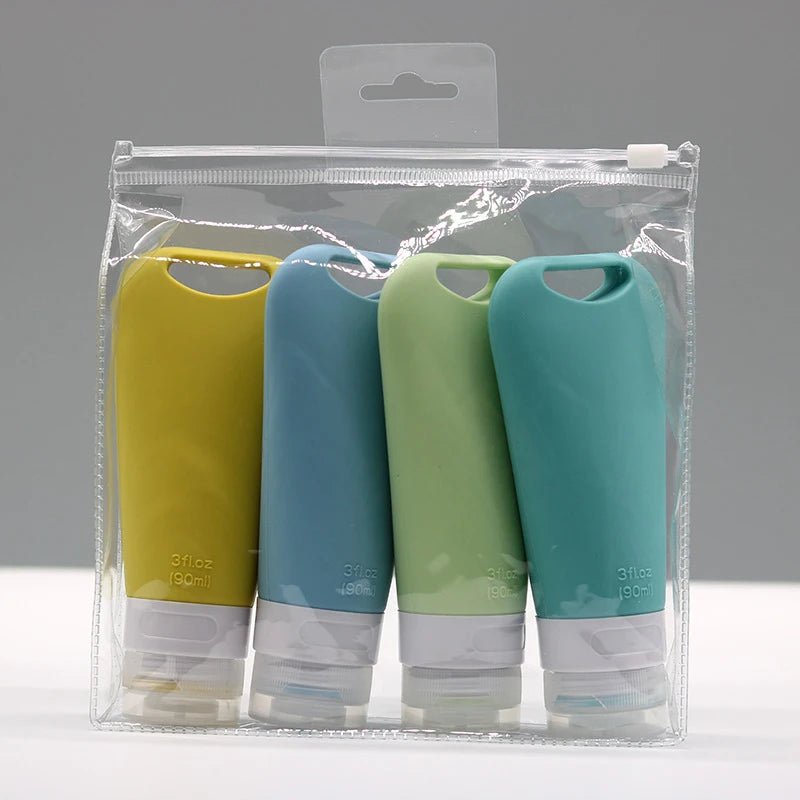 Mini Travel Bottles Set for Toiletries, Leakproof and TSA Approved Dispenser